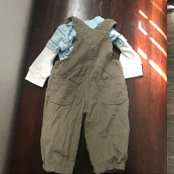 Baby Boy Elephant Overall Outfit - Size 3-6 Months - Picture 7 of 7